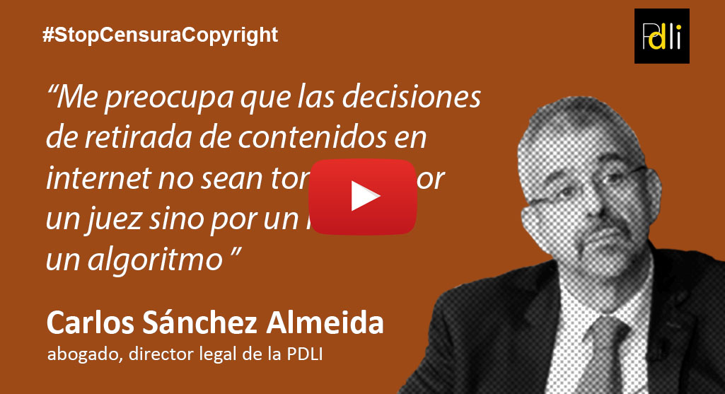 CARLOS SÁNCHEZ ALMEIDA, abogado [VÍDEO]